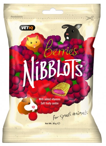 Vetiq Przysmaki dla gryzoni Jagoda i żurawina Nibblots For Small Animals Berries 30g